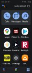 Google Maps Drawer; Mic, Home & Apps buttons (random qck access apps; how do I change these).jpg